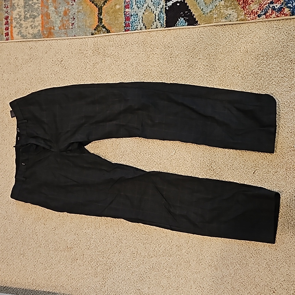 Plaid dress pants
